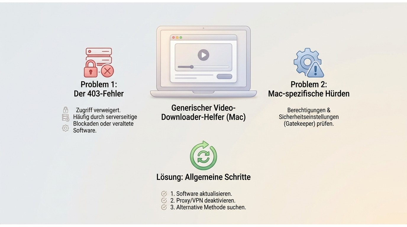 Clipgrab funktioniert nicht 403 fehler und mac pro