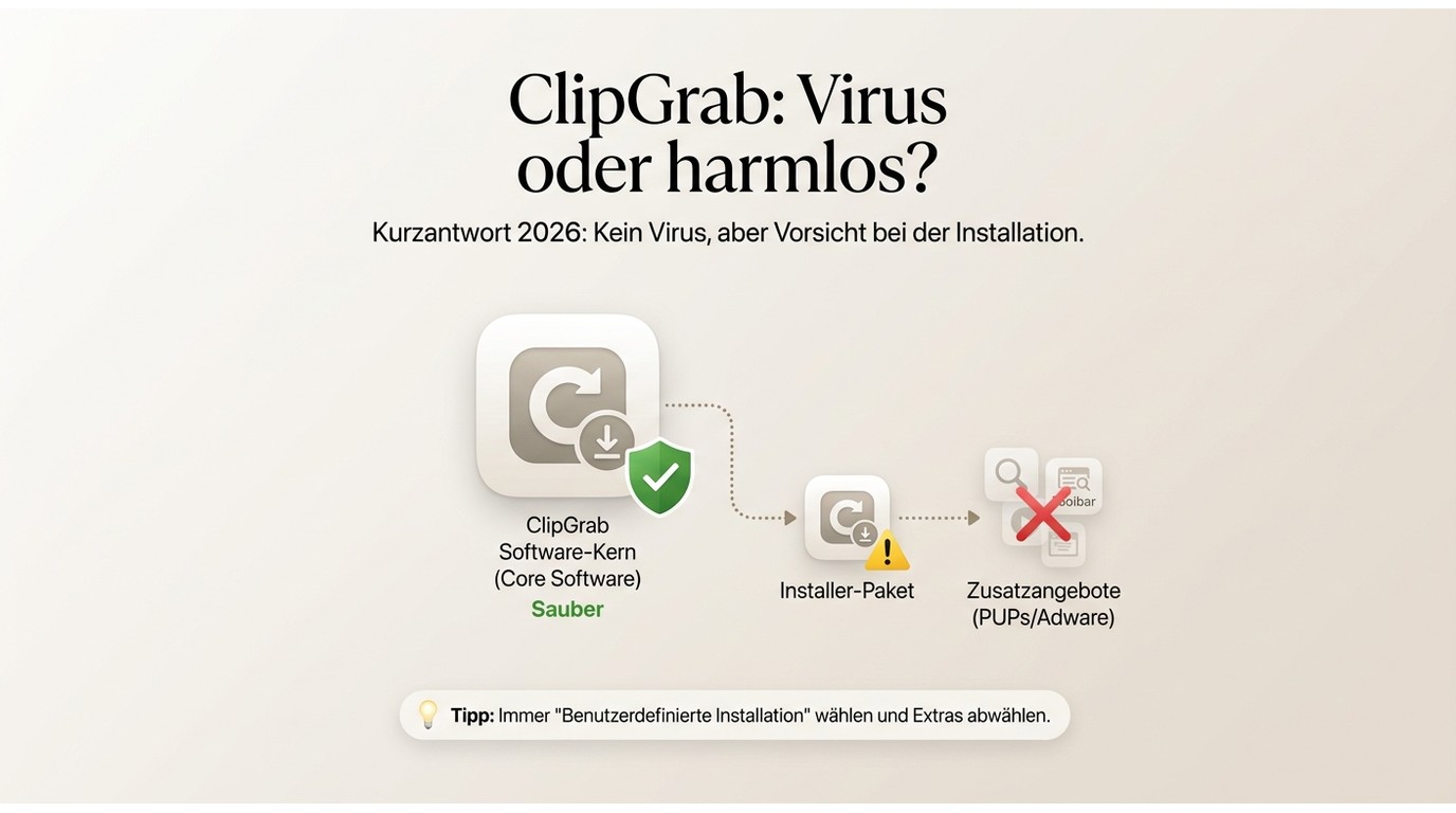 Ist clipgrab ein virus kurzantwort f r 2026