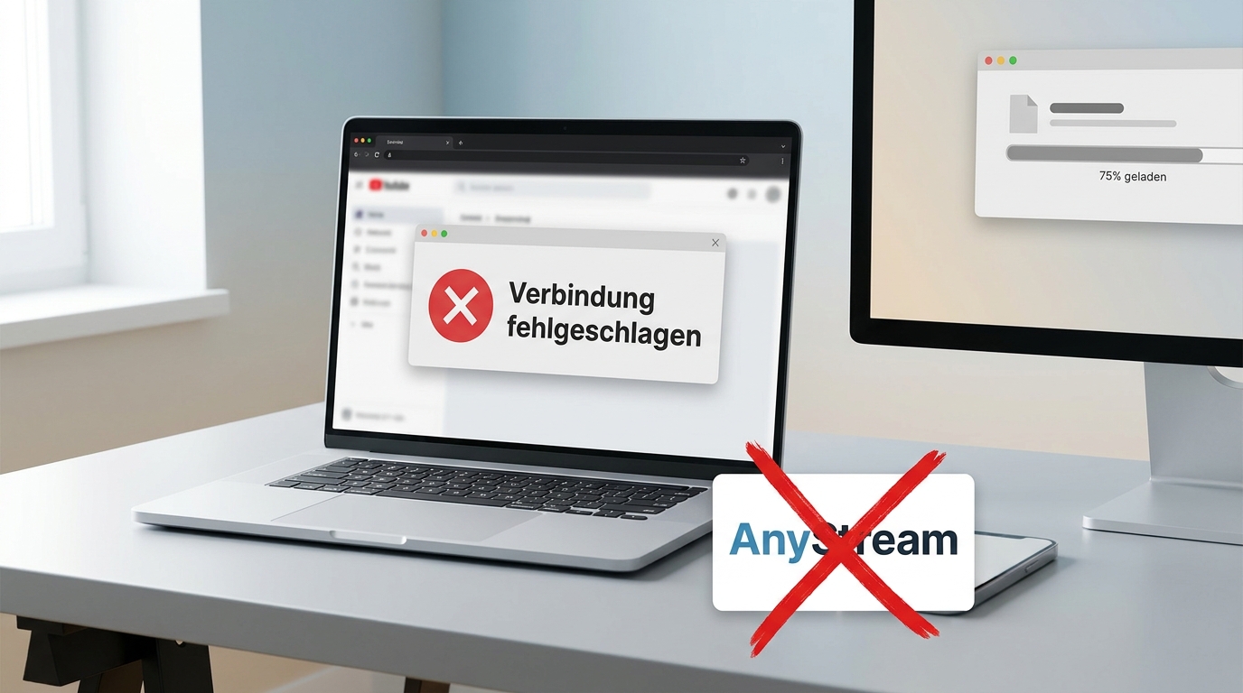 AnyStream Netflix funktioniert nicht mehr (2026): Was passiert ist und welche